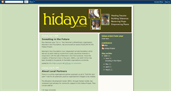 Desktop Screenshot of hidaya-project-blog.blogspot.com