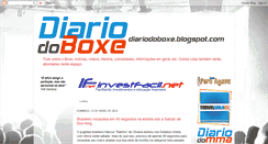 Desktop Screenshot of diariodoboxe.blogspot.com