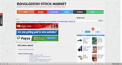 Desktop Screenshot of bdstockmarket24.blogspot.com