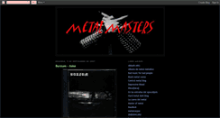 Desktop Screenshot of metal-masters.blogspot.com