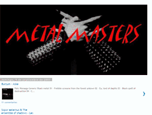 Tablet Screenshot of metal-masters.blogspot.com