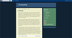 Desktop Screenshot of butch-becoming.blogspot.com