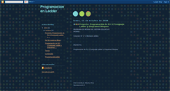 Desktop Screenshot of programacionladder.blogspot.com