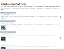 Tablet Screenshot of mattscrosscountrybikeadventure.blogspot.com
