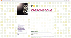 Desktop Screenshot of karaoke-zone.blogspot.com