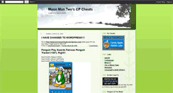 Desktop Screenshot of iclubpenguincheats.blogspot.com