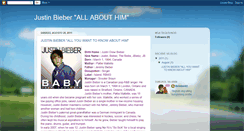 Desktop Screenshot of justinbieberallabouthim.blogspot.com