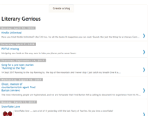 Tablet Screenshot of literarygenious.blogspot.com