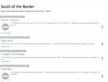 Tablet Screenshot of justinsouthoftheborder.blogspot.com
