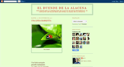 Desktop Screenshot of elduendedelaalacena.blogspot.com