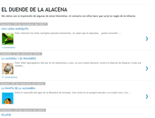 Tablet Screenshot of elduendedelaalacena.blogspot.com