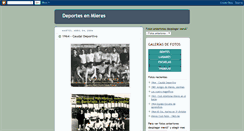 Desktop Screenshot of deportydm.blogspot.com