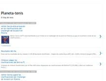 Tablet Screenshot of planeta-tenis.blogspot.com