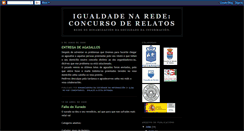 Desktop Screenshot of igualdadenarede.blogspot.com
