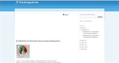 Desktop Screenshot of kledingadvies.blogspot.com
