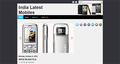 Desktop Screenshot of indialatestmobile.blogspot.com