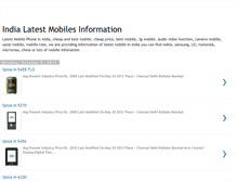 Tablet Screenshot of indialatestmobile.blogspot.com