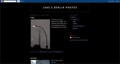 Desktop Screenshot of jakesberlinphotos.blogspot.com