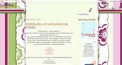 Desktop Screenshot of pinkgallery3.blogspot.com