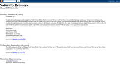Desktop Screenshot of naturallybeemers.blogspot.com