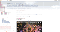 Desktop Screenshot of emergingcggc.blogspot.com