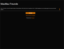Tablet Screenshot of maumaufreunde.blogspot.com