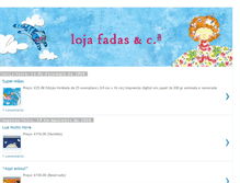 Tablet Screenshot of lojafadasecompanhia.blogspot.com