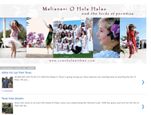 Tablet Screenshot of maliananiohulahalau.blogspot.com