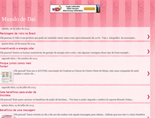 Tablet Screenshot of mundodedai.blogspot.com