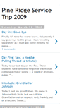 Mobile Screenshot of pineridgetrip.blogspot.com