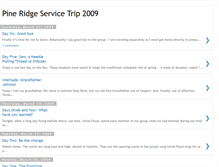 Tablet Screenshot of pineridgetrip.blogspot.com
