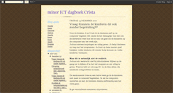 Desktop Screenshot of ict-dagboek-crista.blogspot.com