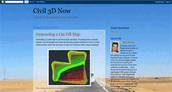 Desktop Screenshot of civil3dnow.blogspot.com