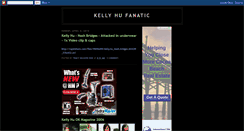 Desktop Screenshot of kellyhufanatic.blogspot.com