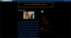 Desktop Screenshot of nickschwebel.blogspot.com