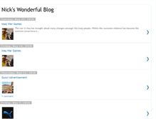Tablet Screenshot of nickschwebel.blogspot.com
