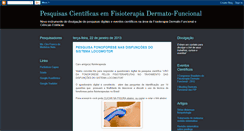 Desktop Screenshot of dermatofuncionalcientifica.blogspot.com