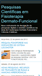 Mobile Screenshot of dermatofuncionalcientifica.blogspot.com