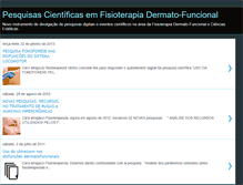 Tablet Screenshot of dermatofuncionalcientifica.blogspot.com