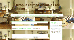 Desktop Screenshot of octopusstuffedanimalsfreeshipping.blogspot.com