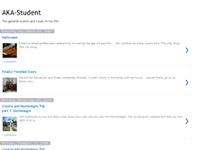 Tablet Screenshot of aka-student.blogspot.com