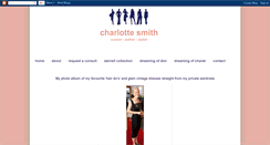 Desktop Screenshot of charlotte-smith.blogspot.com