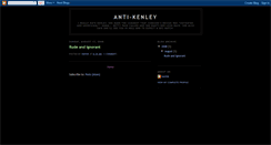 Desktop Screenshot of anti-kenley.blogspot.com