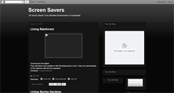 Desktop Screenshot of 3d-screen-savers-free.blogspot.com