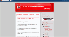 Desktop Screenshot of cgilgruppogiovanipo.blogspot.com