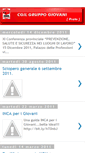 Mobile Screenshot of cgilgruppogiovanipo.blogspot.com