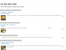 Tablet Screenshot of lavozdelcafe.blogspot.com