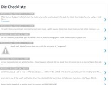 Tablet Screenshot of diecheckliste.blogspot.com