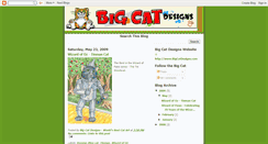 Desktop Screenshot of bigcatdesigns.blogspot.com