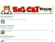 Tablet Screenshot of bigcatdesigns.blogspot.com